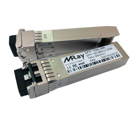 ISO9001 Cisco 10g Sfp Sr MMF Fiber type Dual LC Connector