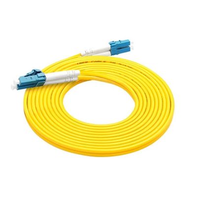 FTTO Network Optical Fiber Accessories , Lc To Lc Fiber Patch Cable Single Mode