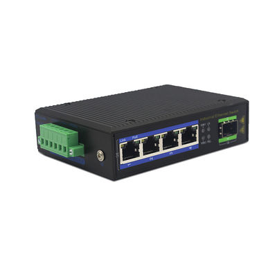 Unmanaged Industrial Gigabit Ethernet Switch , 4 Port Poe Switch