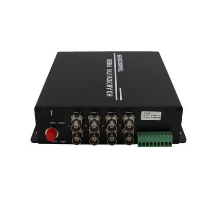 8CH Fiber Optic Video Converter , Rs485 Fiber Converter For FTTX Network