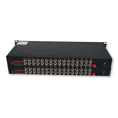 32ch Analog Fiber Optic Transmitter And Receiver NTSC WDM 1310nm