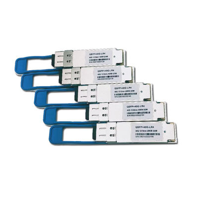40g Qsfp LR4 Single Mode Fiber QSFP Transceiver Module MSA Compliant CWDMx4