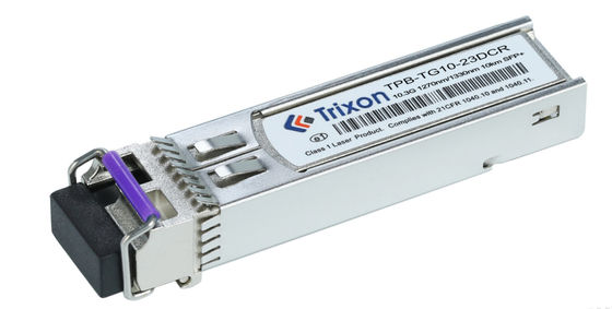 Buy 10G BIDI SFP+ Transceiver Module Duplex Single Mode TX1310nm/RX1270nm online manufacture