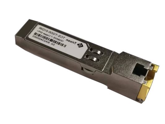 Buy Hot Pluggable Copper Transceiver SFP RJ45 3.3V High Speed TCS-TGD0-01DCR online manufacture