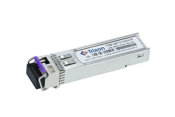 ซื้อ TPB-TG20-23DCR 20km 10G bidi LC TX1270nm, RX1310nm SFP+ โมดูลตัวรับส่ง MSA SFF-8472 ที่สอดคล้อง การผลิตออนไลน์