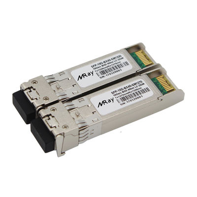 Cisco Compatible 10ge Sfp+ Transceiver Module Tx1270nm Rx1330nm FTTH
