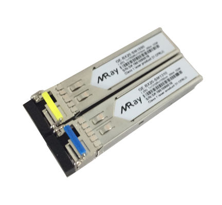 20Km DDM SFP Transceiver Modules , Sfp Mini Gbic Transceiver Module HP Simplex