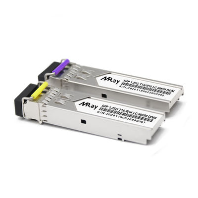 80km SFP Transceiver Modules , Cisco Sfp 1g Single Mode 1.25G Simplex