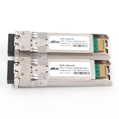 1310nm 10g Sfp+ Lr SMF S Class Low EMI IEC-60825 compliant For FTTO Network
