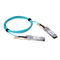 100g qsfp28 Active Optical Cable 10M Reach Bidirectional parallel link