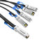 100G Direct Attach Copper Cable , Qsfp28 Dac Cable DDM EMI radiation