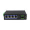 4 Port Unmanaged Switch 4TX Port IP40 protection Broadcast Storm Control