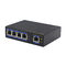 5 RJ45 Ports Industrial Gigabit Ethernet Switch 24V IEEE802.3at