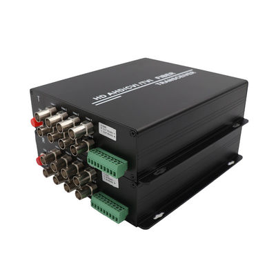 10 digit coding Bnc To Fiber Media Converter Tvi To Cvbs NTSC video format