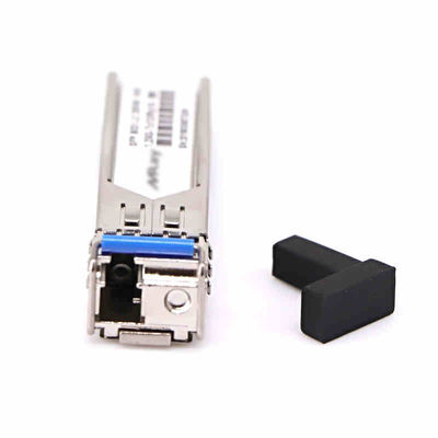 Hot Pluggable Sfp Transceiver Single Mode 1310nm , Cisco 1g Sfp Module DDM Bidi