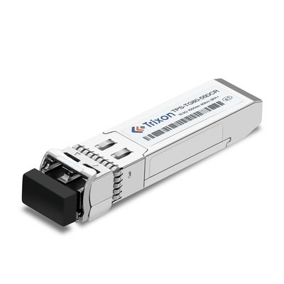 TPS-TG80-55DCR 10G SFP+ Transceiver Module, 80km,1550nm-EML,-5℃~+70℃,