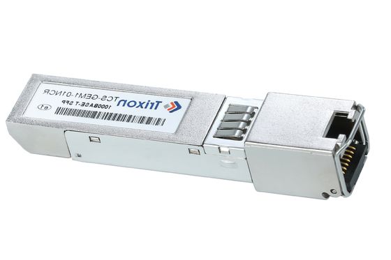 RJ-45 10GbE Copper Transceiver SFP 1.25Gbps 10M 100M 1000M TCS-GEM1-01NCR