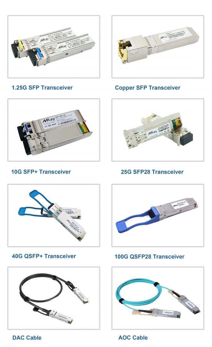 80km SFP Transceiver Modules , Cisco Sfp 1g Single Mode 1.25G Simplex